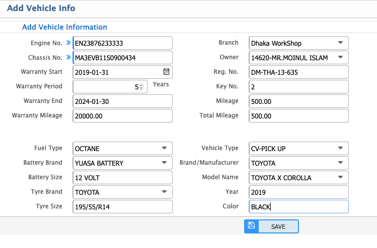installation and setup of budget module